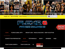 Tablet Screenshot of flexr6.com